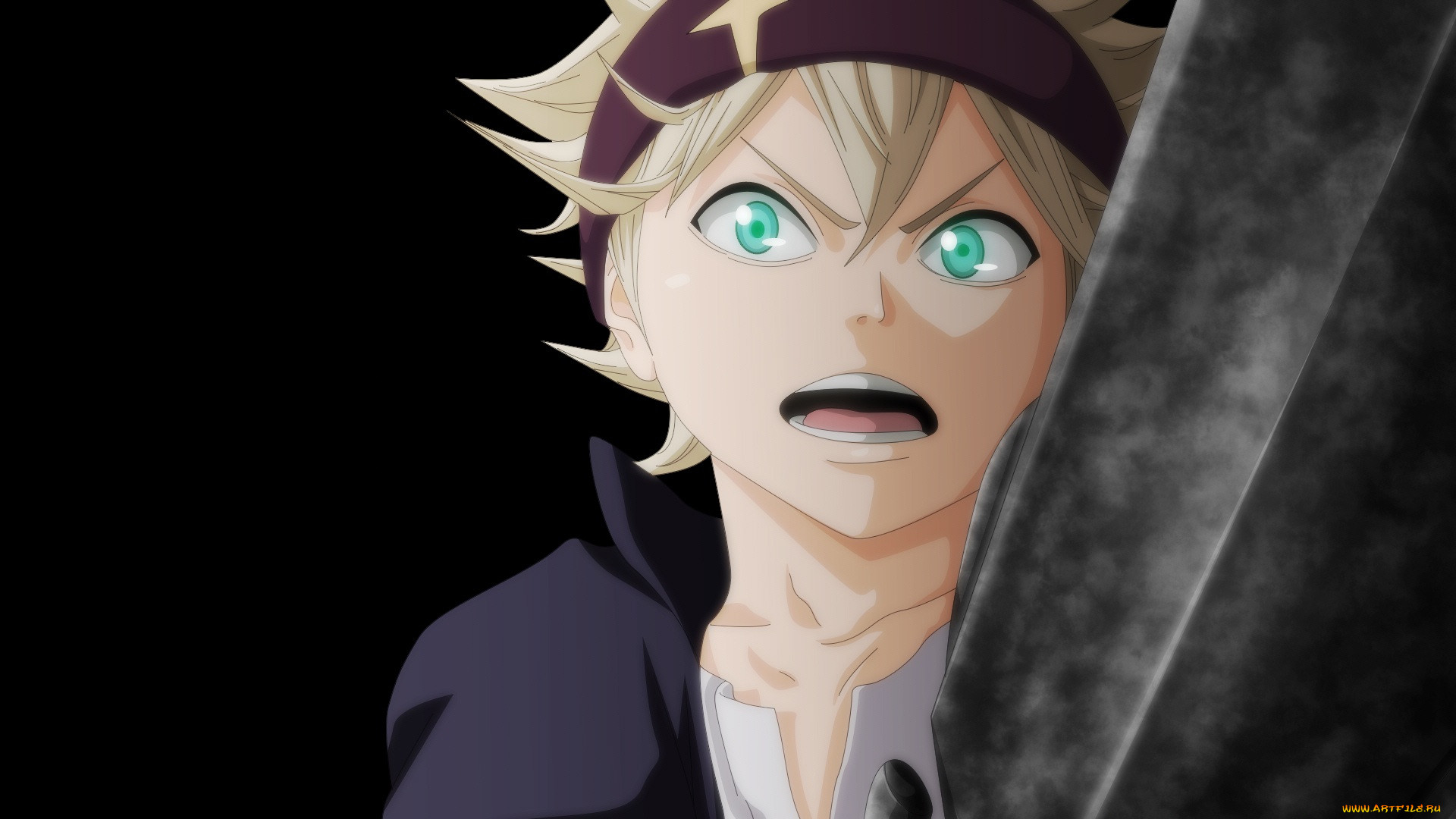 , black clover, black, clover